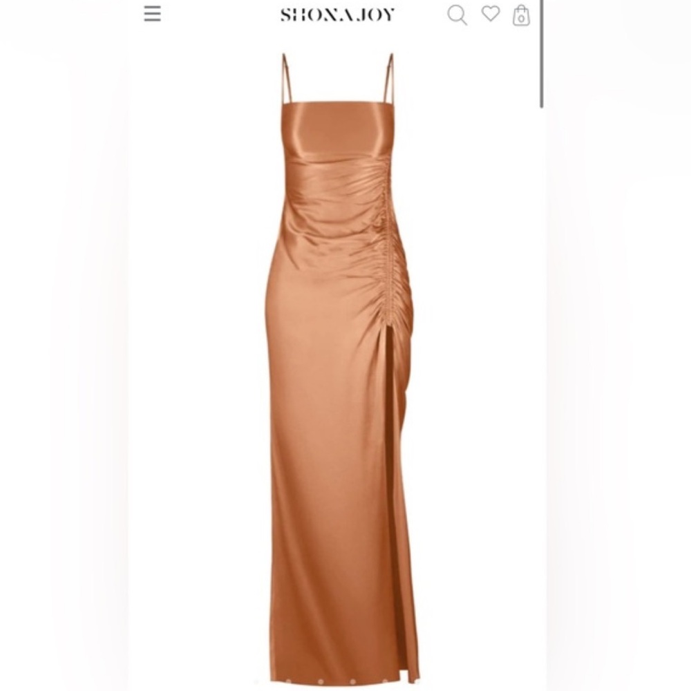 Shona Joy Satin Maxi dress